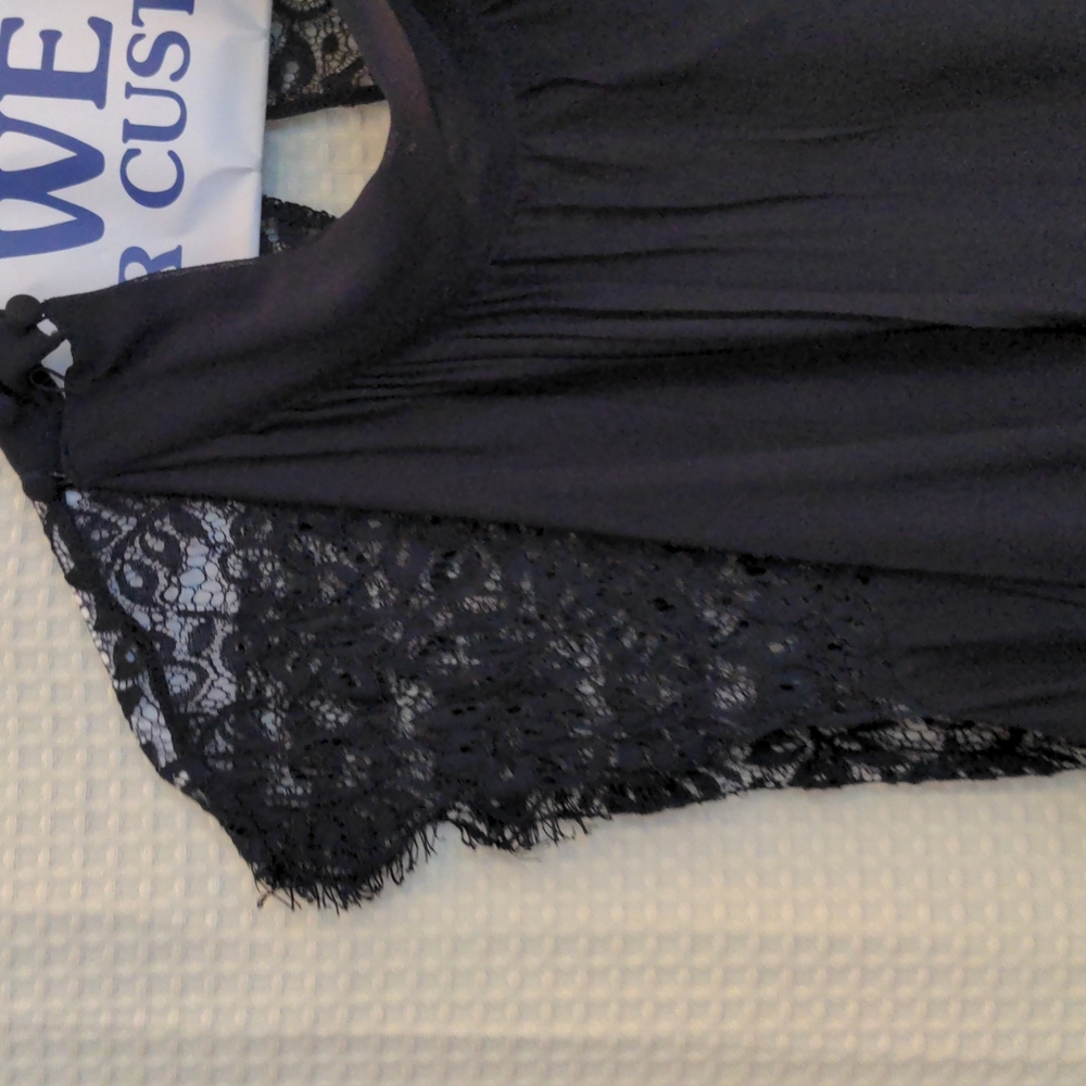 Seraphine Luxe Maternity & Nursing Gown with Neckline Tie - Picture 3 of 5